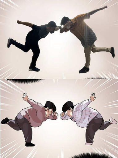 141022 - Lookism parody (Pardon the messy edit TT)